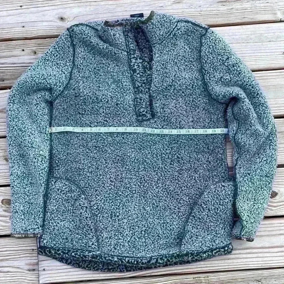 Real tree by Colosseum women’s large jacket 1/4 button pullover Sherpa fleece - Picture 9 of 14